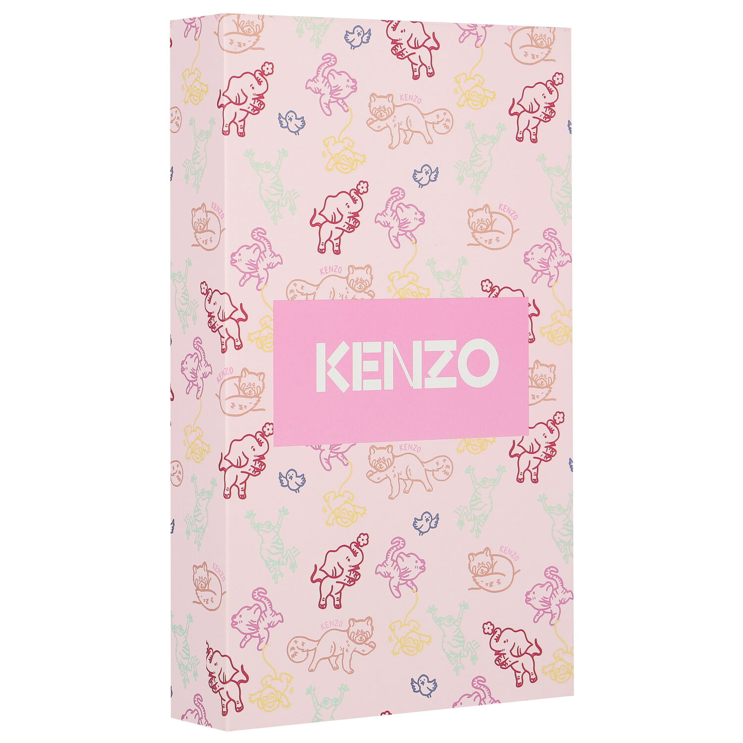 Baby Girls Pink Logo & Animals Leggings Set, 1, hi-res